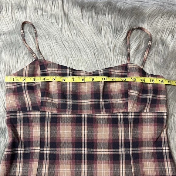 Aeropostale Plaid Mini Tank Dress Size Medium NWT - Picture 4 of 8